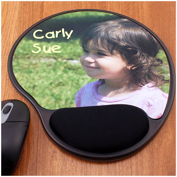 customized mouse pad with wrist rest